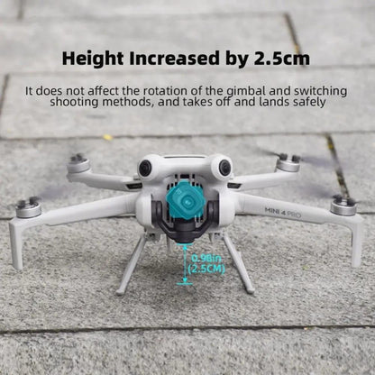 Height Extender For Dji Mini 4 pro Foldable Landing gear Protective Leg Accessories