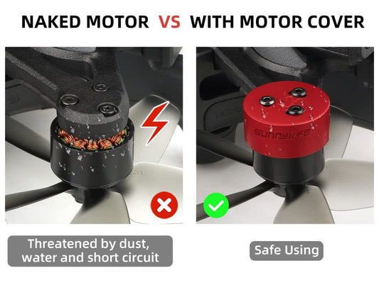 Motor Cover Cap For Dji Avata Dust Proof/ Water Resistant protective Accessories 2 Color Variants