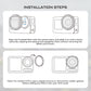 Freewell ND8, ND16, ND32, ND64 Standard Day Filter Set for Osmo Action 5 Pro