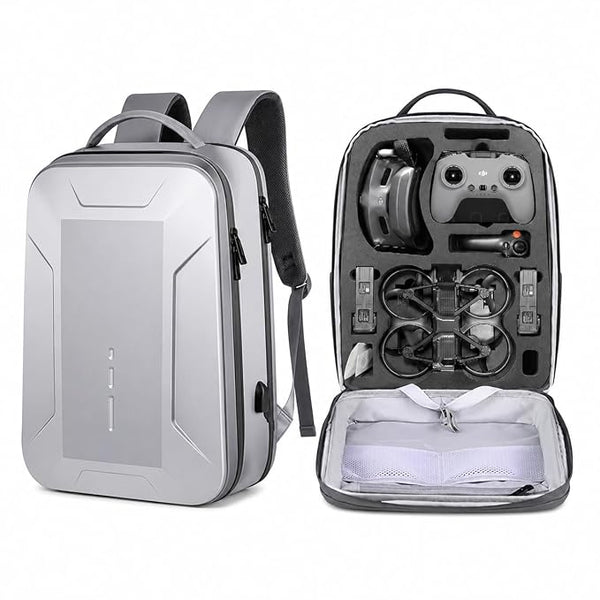 Hard Shell Waterproof Backpack for DJI Avata 2 (Grey)
