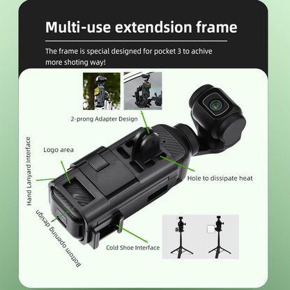 Protective Extension Frame Case For DJI Osmo Pocket 3/4 / 4P/ 4 Pro (Getzget)