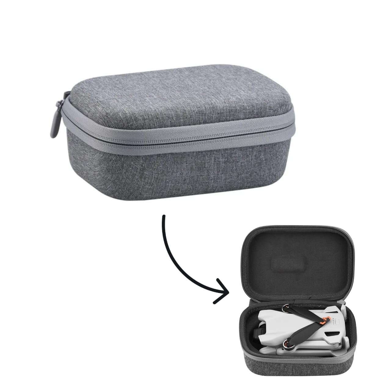  DJI Mini 3/3 Pro Drone Body Portable Compact Drone Storage Mini Bag