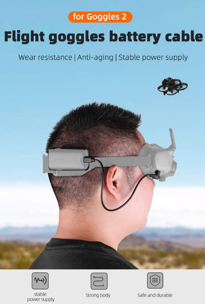 Battery Buckle Clip For Dji Avata Goggle 2 With Charging Cable Accessories