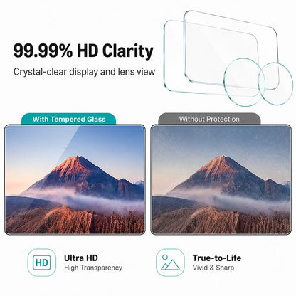 Dji Pocket 4 pro/ 4P Camera Screen Protective Tempered Glass (Getzget)