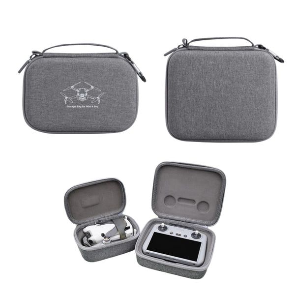 Air Travel Carrying Cases for DJI Mini 4 Pro Drone and RC 2 Remote (Combo)