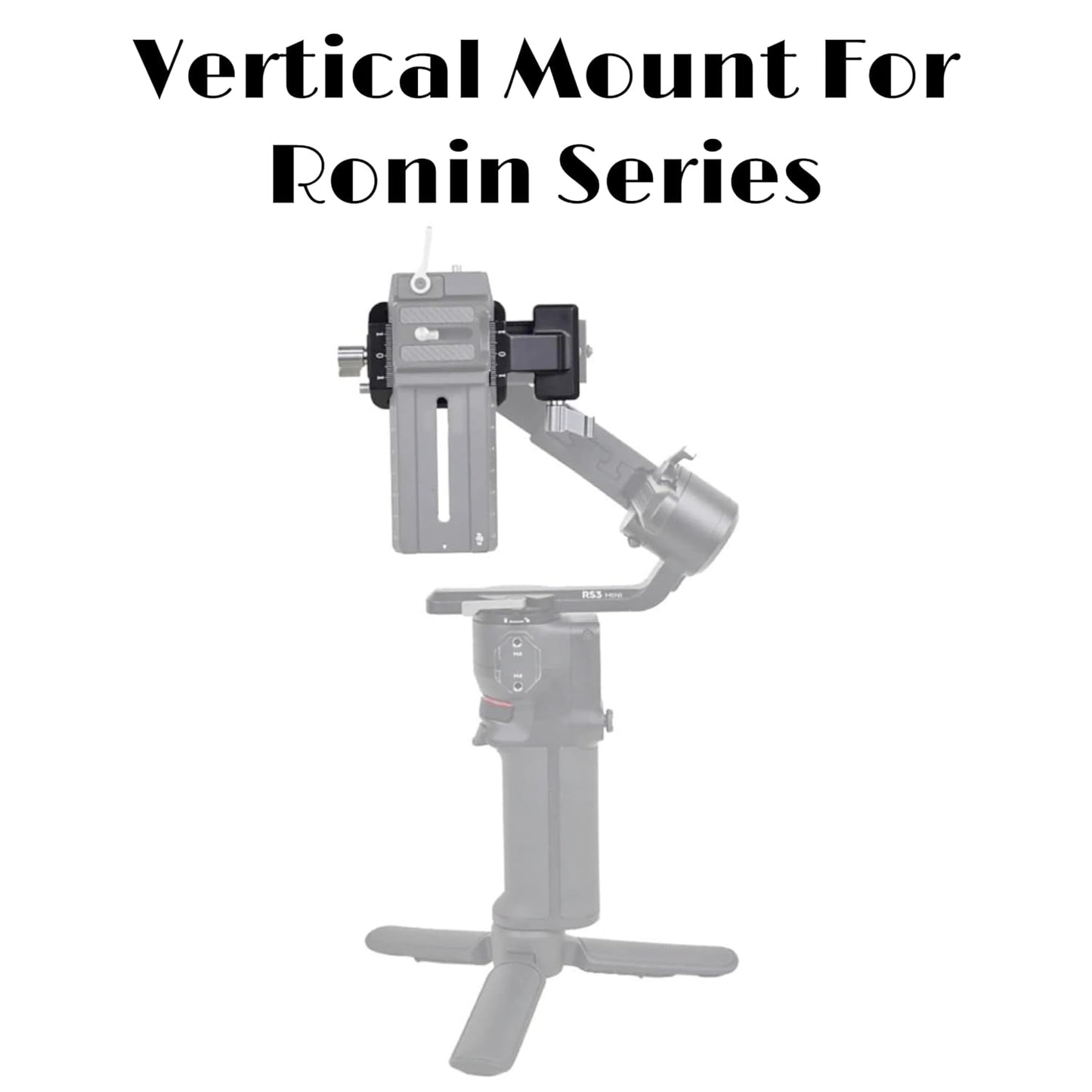 Vertical Clapper Board for DJI Ronin RS 3, RS3 Pro, RS2 Gimbal - DSLR Mount Accessories