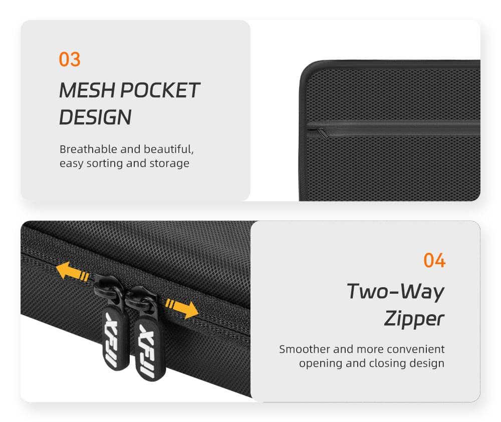 DJI Rs 4 Mini DSLR Gimbal and Accessories Protection Bag (Black)