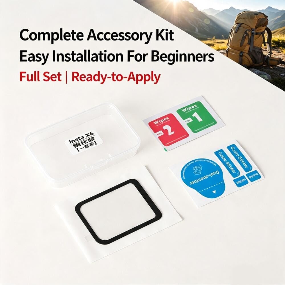 Tempered Glass For Insta360 One X6 Screen