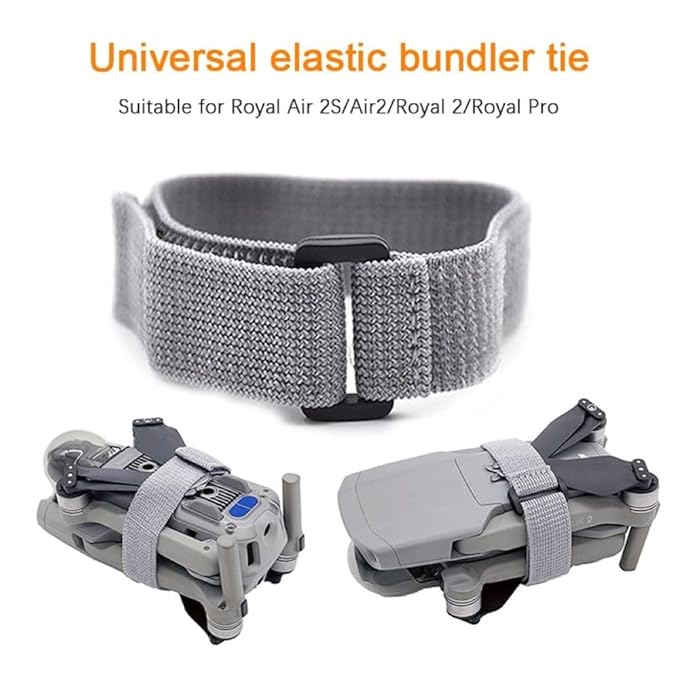 Universal Props Holder Belt  Dji Mini 2, 3, 4 Pro/Mavic 2 Pro, Air 2s, Air 3, 3 pro & Classic Vel-cro Holder Strap 