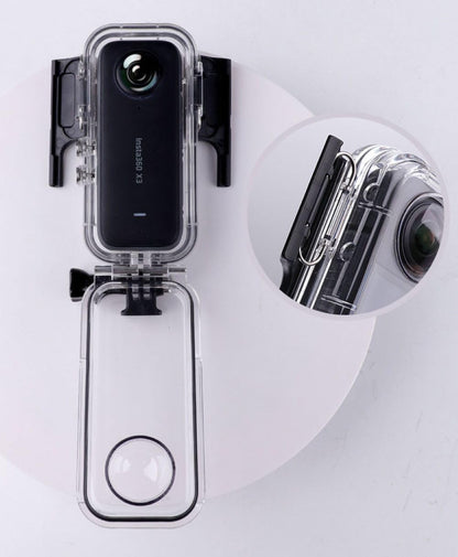 Waterproof Under Water Dive Case for Insta360 One X3 
