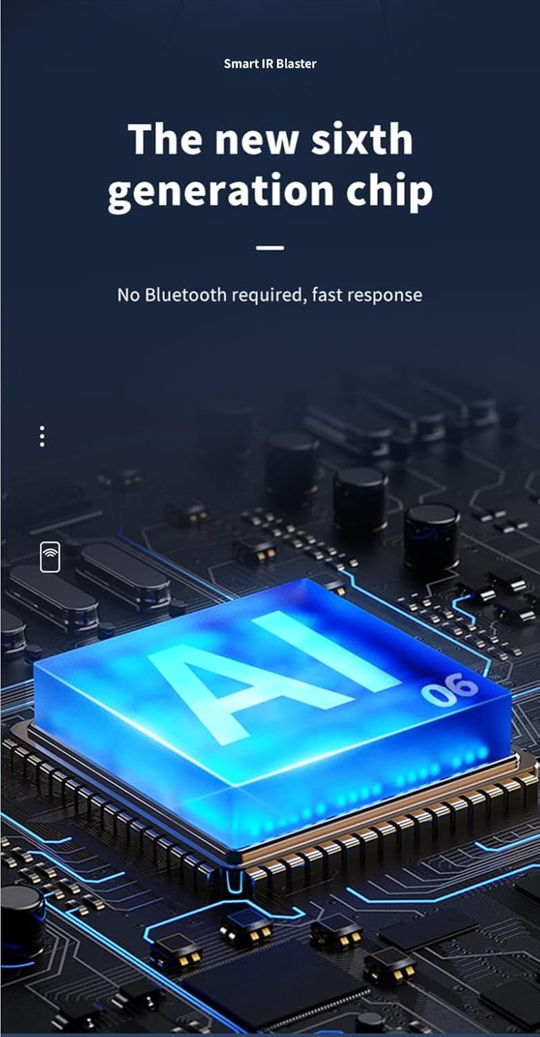 Ocrustar MFi Mini IR Adapter 6th Generation(2025) For iPhone 17/16//15,IR Blaster Control Tv/Ac/Bulb/Fan/Set-Top-Box/Water Heater/Projector/Camera (Type-C) iOS