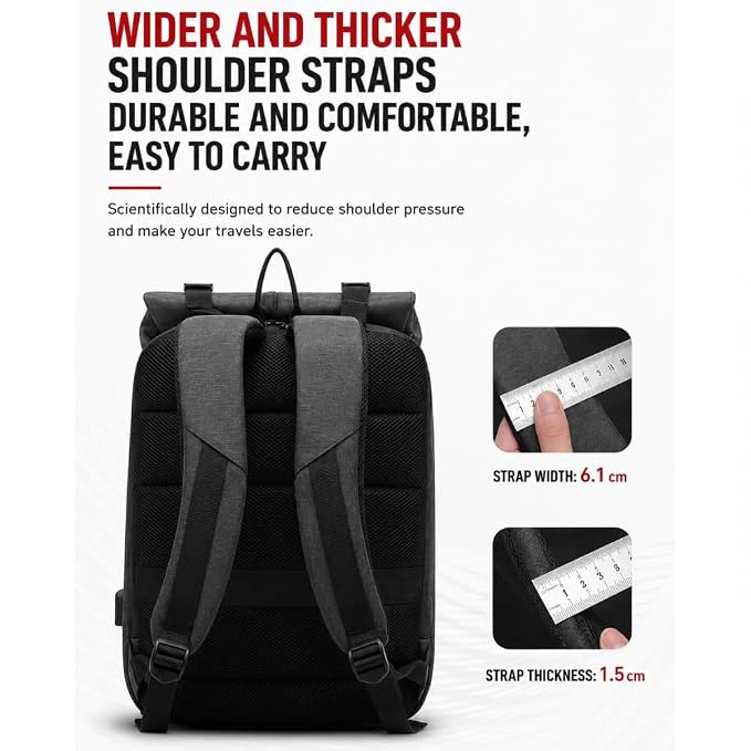 Laptop & Luggage Multipurpose Fashion Backpack for School/College/Office Bag With USB Charging Port