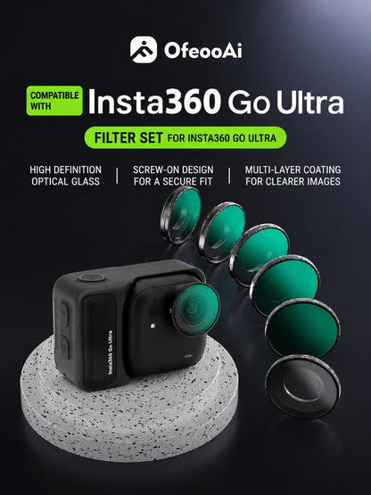 CPL+ND Filter Set for Insta360 GO Ultra