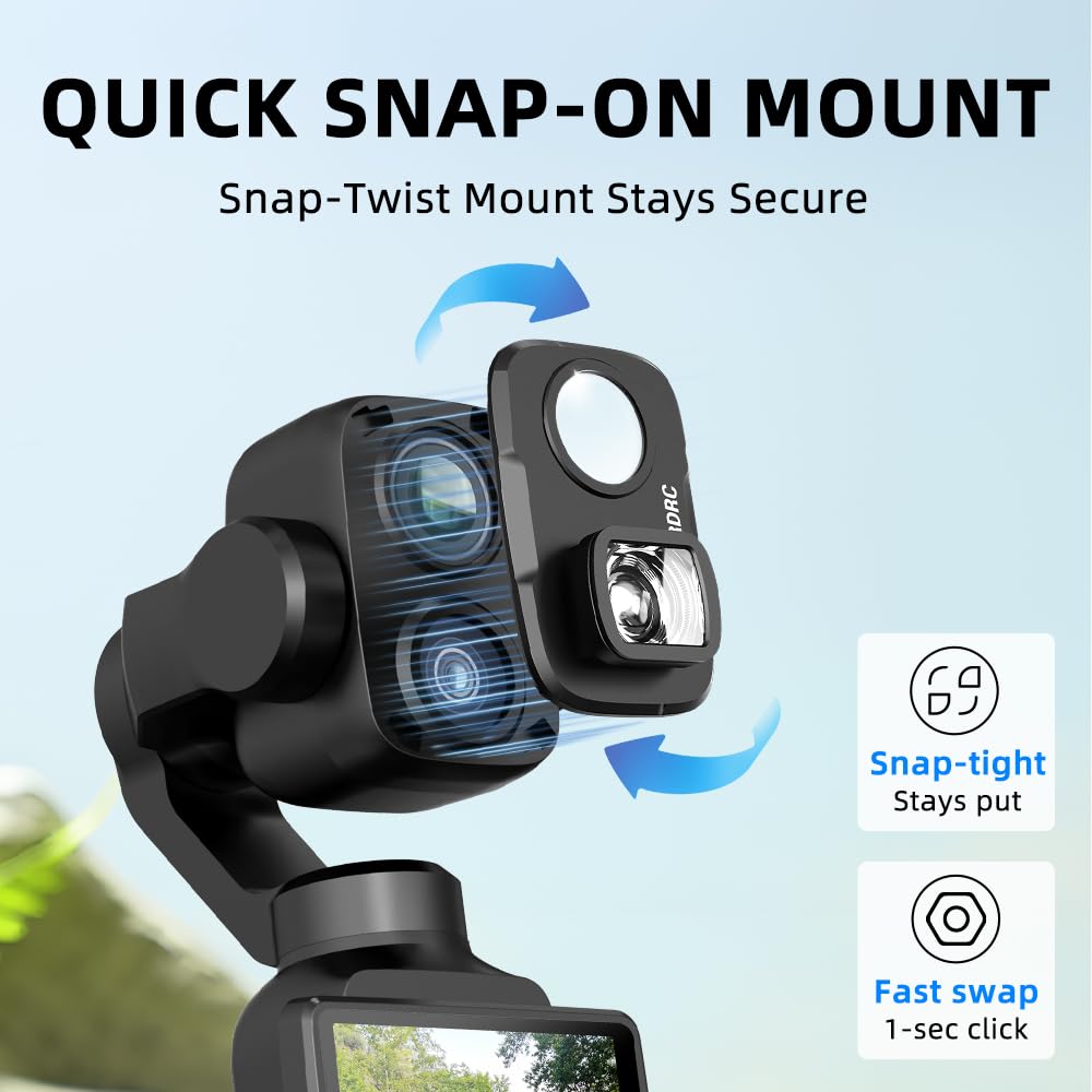 Wide Angle Lens For DJI Osmo Pocket 4P