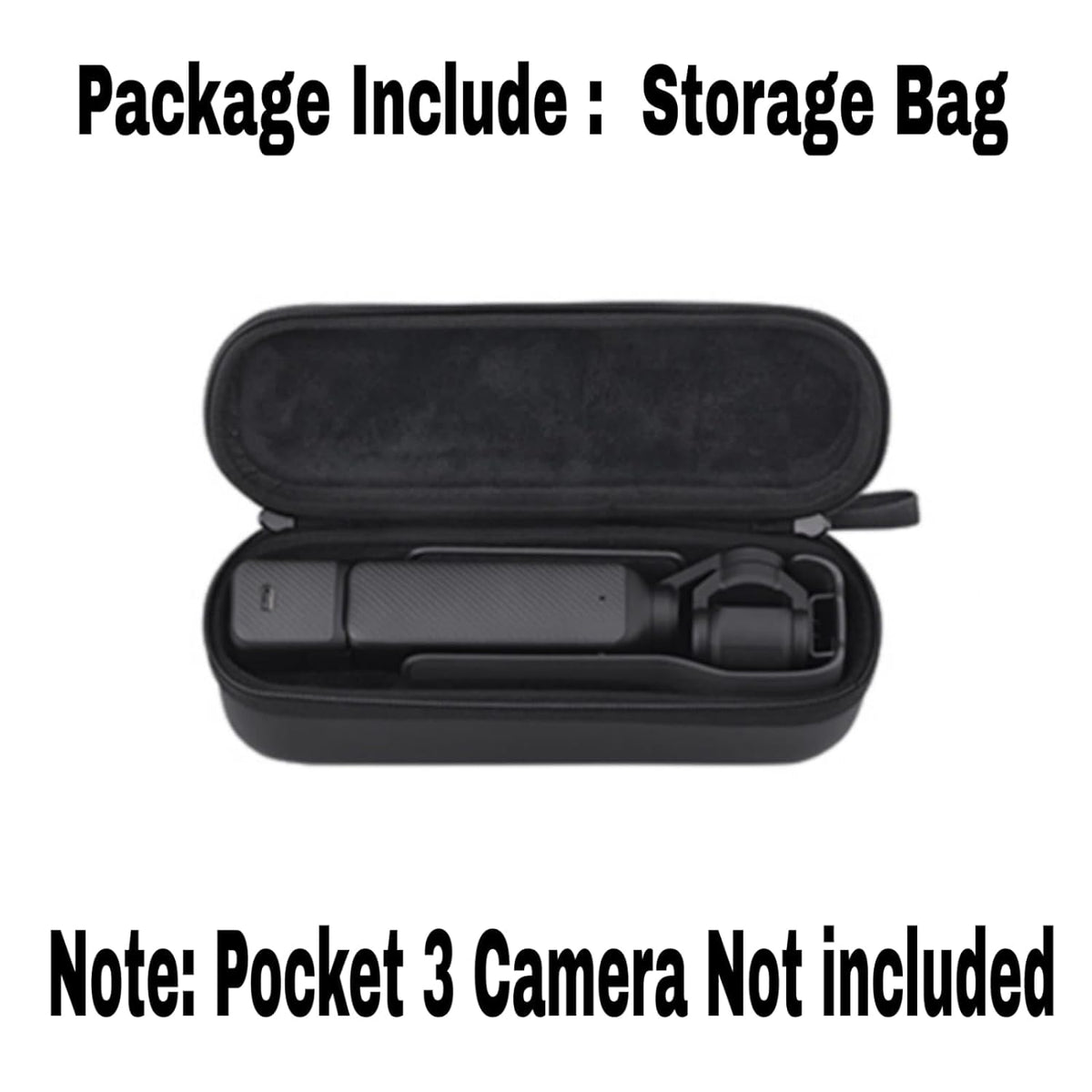 PU Splash-Proof Carrying Case for DJI Osmo Pocket 3 (view 2)
