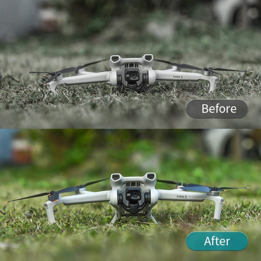 Foldable Extended Landing Gear Legs for DJI Mini 3 (Not for Mini 3 Pro) (view 4)