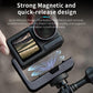Vertical-Horizontal L Shape Magnetic Base Mount For Action 3/4/ 5 pro Camera Aluminium Alloy Mounting Accessory