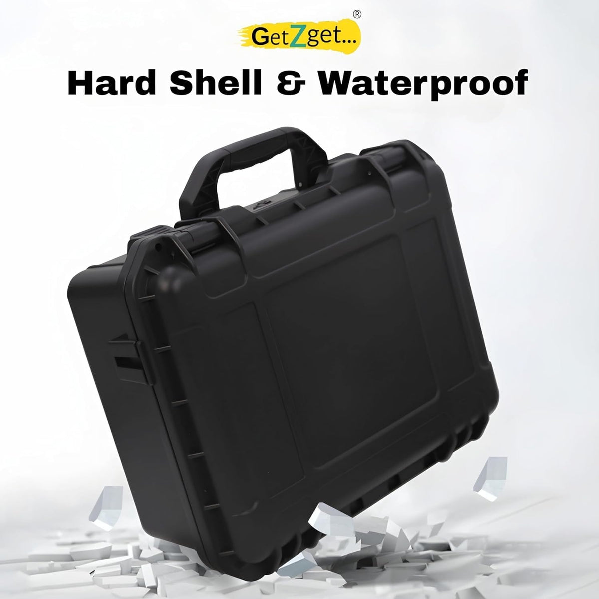 Waterproof Hard Shell Bag for DJI Air 3S (EP Foam, Holds 7 Batteries) (view 3)