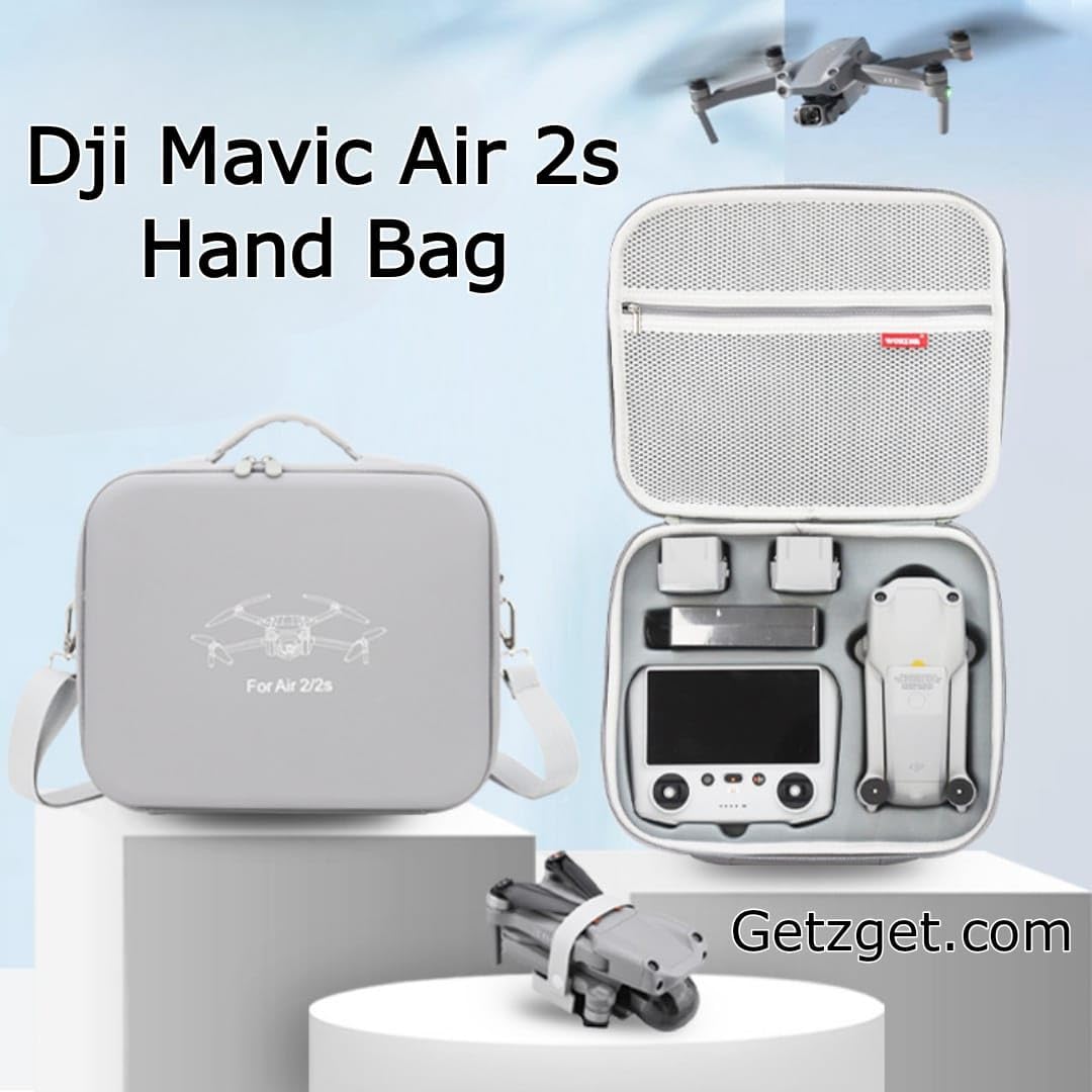 Hard PU Hand and Shoulder Bag for DJI Mavic Air 2 and Air 2S (view 2)