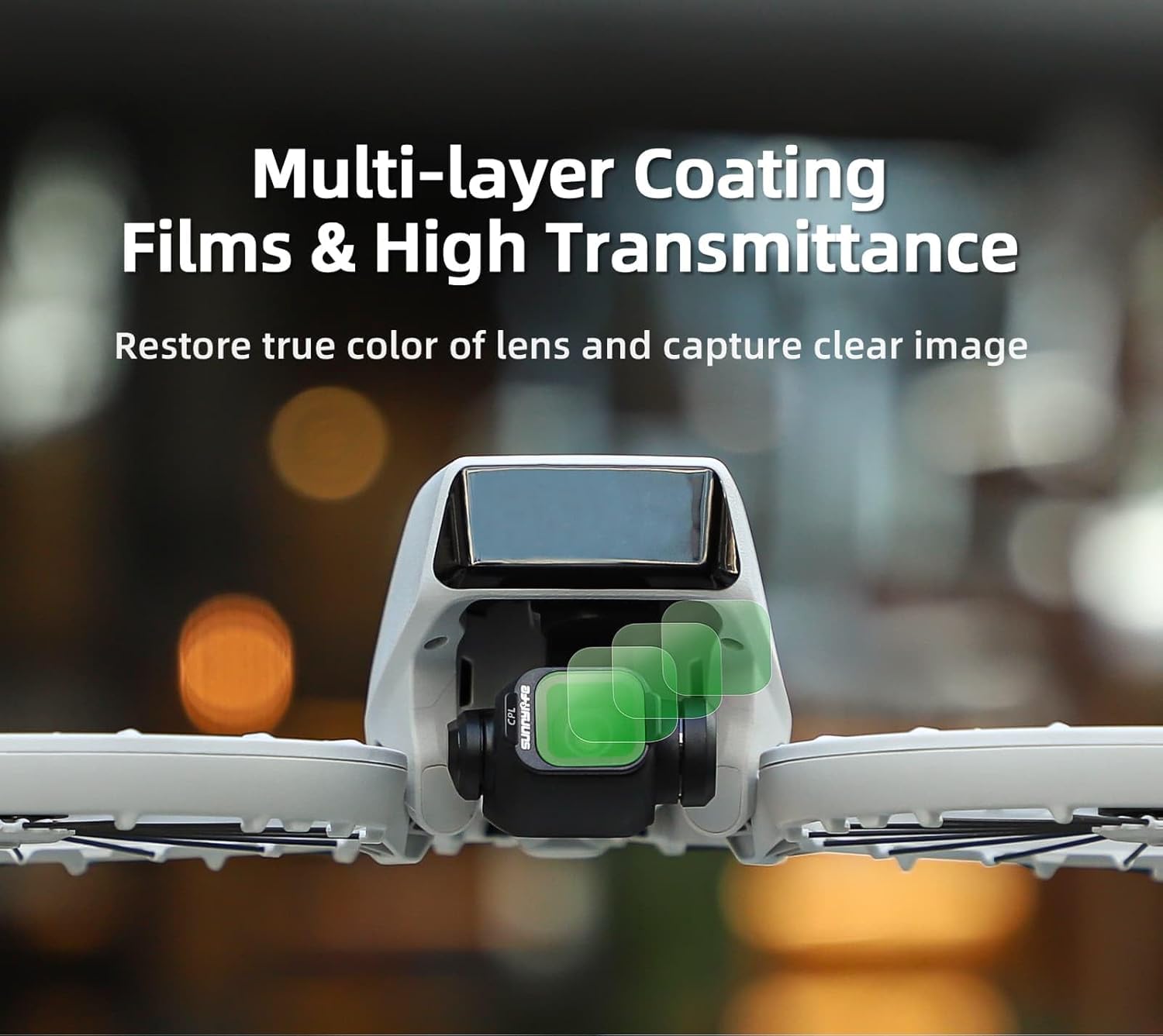 Nd Filter For DJI Flip German Optical Glass 