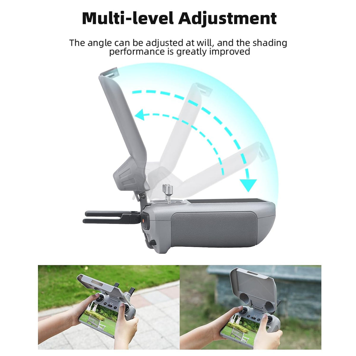 Brdrc Sun Hood and Joystick Protector for DJI RC 2 (Mini 4 Pro, Air 3 / 3S) (view 5)