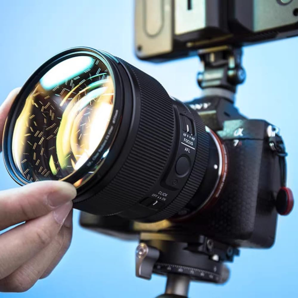 GetZget® Short Streak Lens For Samsung Galaxy S23/24/25 Ultra, Vivo X100/200 Pro, Xiaomi 14 Ultra Mobile Cover, DSLR Camera. (67mm)