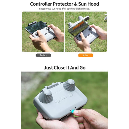 Sunnylife 2 in 1 Joystick Protector & Sun hood for RC N1 & N2 