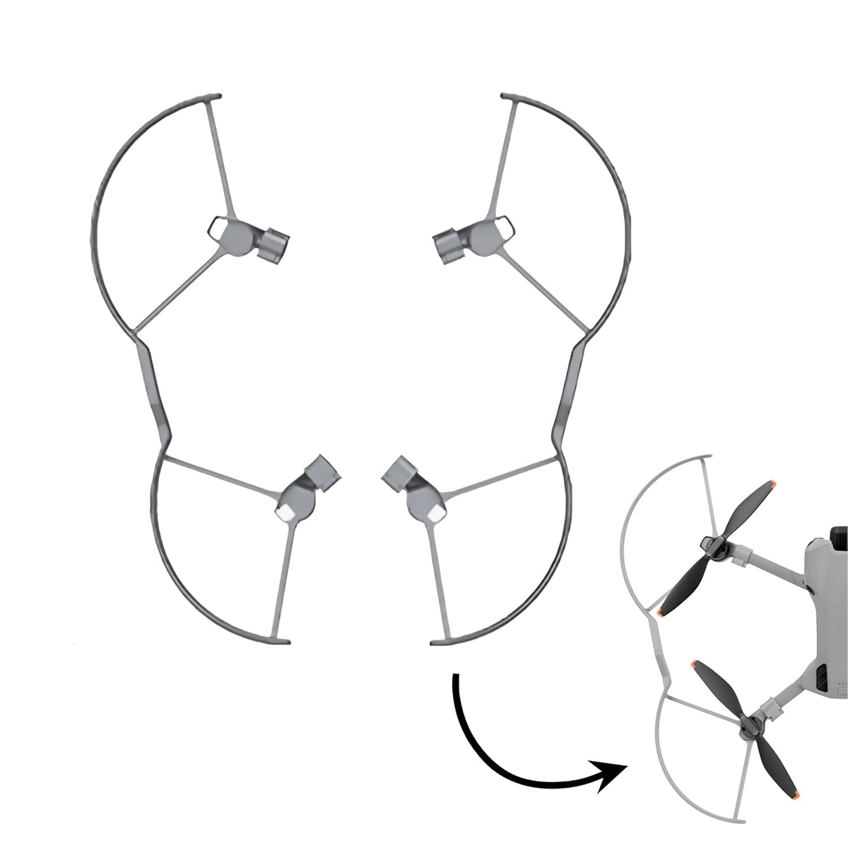 Lightweight Propeller Guards for DJI Mini 5 Pro