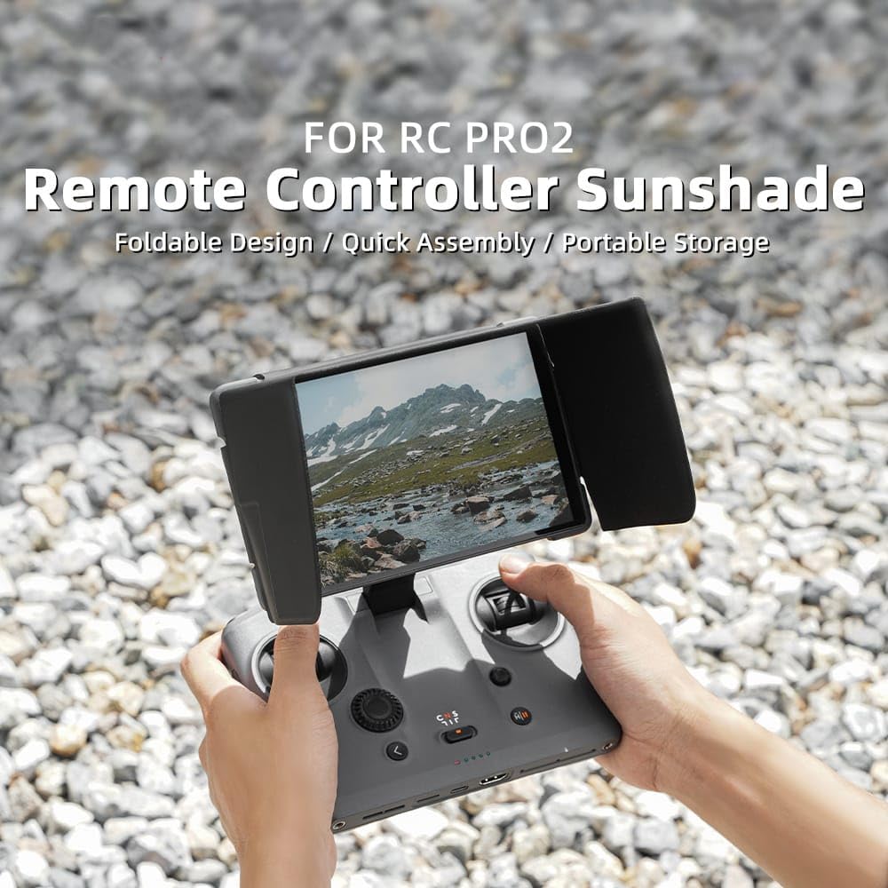 GetZget® Remote Controller Sun Hood Sunshade For DJI Mavic 4 pro RC PRO 2 Remote Controller Accessories