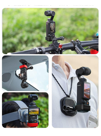 Mount Bracket for DJI Osmo Pocket 3 Camera Adapter Aluminum Alloy Mount 