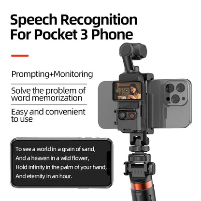 Phone Adapter For DJI Osmo Pocket 3/4/ 4P/ 4 Pro, Smartphone Mount Holder 