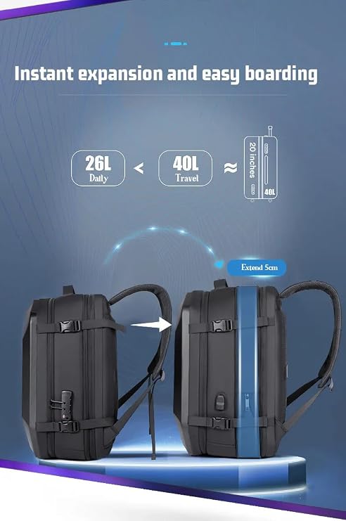 luggage, laptop Carrying Case Hard shell Office/College Backpack 