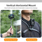 Universal Vertical & Horizontal Mount for DJI Osmo 360 – Dual-Angle Tripod with Magnetic Adapter Bracket