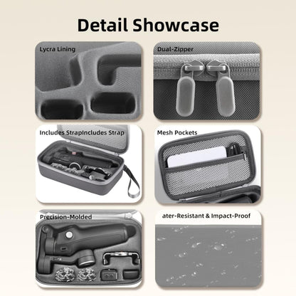 Carrying Case for DJI OM 7/ 7P  Portable Mobile Gimbal & Accessories Storage Bag