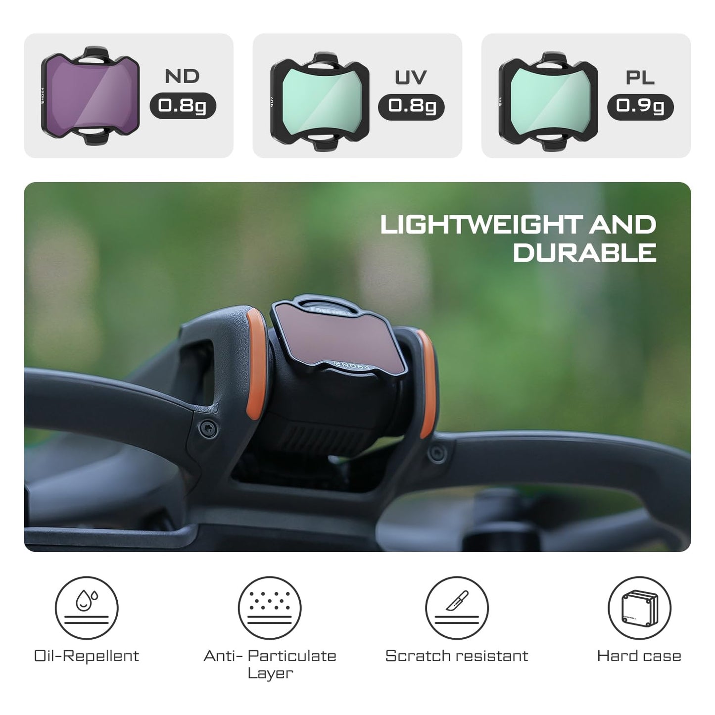 Freewell ND4 Filter for Avata 2: Capture The Essence of Soft Light