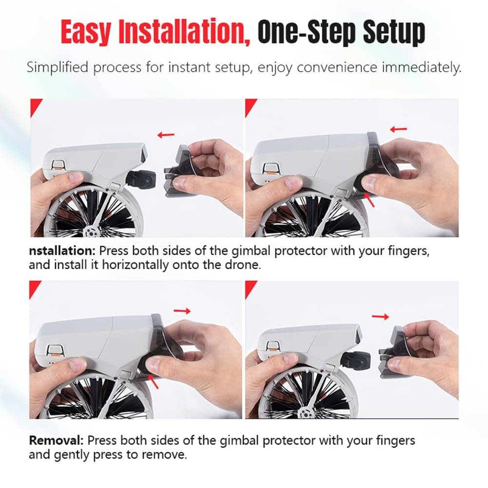GetZget® Gimbal Cover Cap For Dji Flip Camera Lens Scratch Protector Lock Accessories