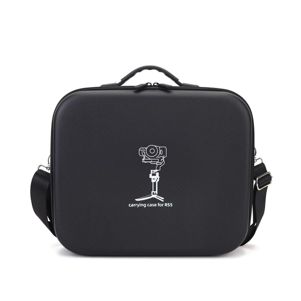 Large Capacity PU Carrying Case for DJI Ronin RS 5 Gimbal (Black)