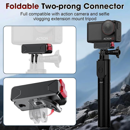  Magnetic Quick Release Base Mount For DJI Action 5, 4, 3, 2 / Osmo 360 (Getzget)