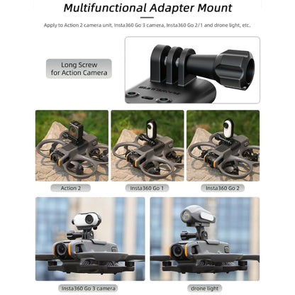 Action Camera Holder Mount Compatible with Dji Avata 2 Accessories