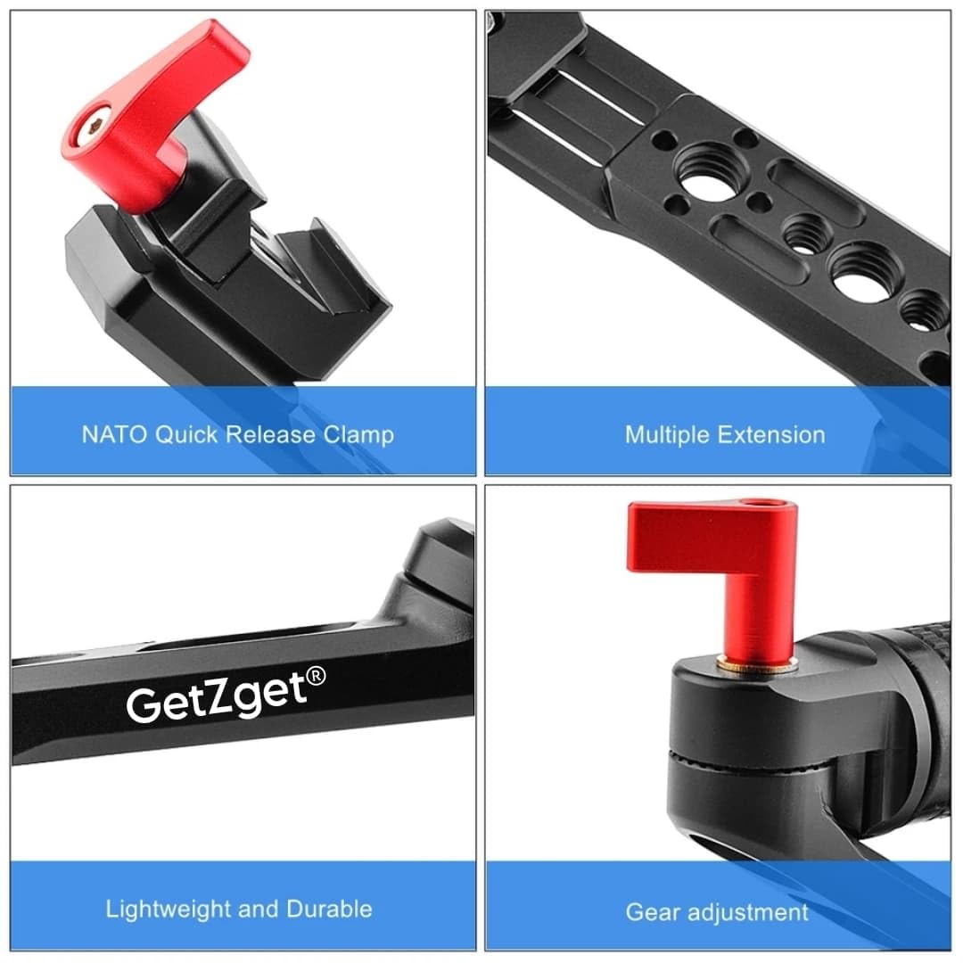 Adjustable Handle Grip Bracket for DJI RS 4, RS 3, RS 3 Mini, RS 2, RSC 2 (view 8)