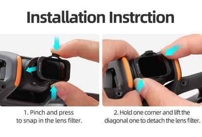 Nd Filters 4 in 1 Set For DJI Avata 2 
