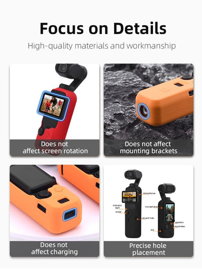 Silicone Cover for DJI Osmo Pocket 3 Camera 