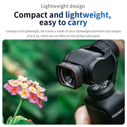 10x Macro Lens Clear Magnetic Optical Glass For DJI Osmo Pocket 3 Camera  Accessories