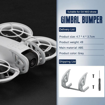 Lens Guard For DJI Neo Light Weight, Gimbal Camera Protector Safety Accessories (Grey)