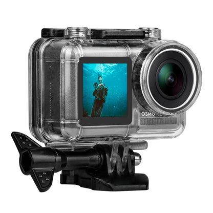GetZget® Waterproof Case for DJI Osmo Action 5 pro, Action 3, 4 Camera Underwater Dive Protective Accessories