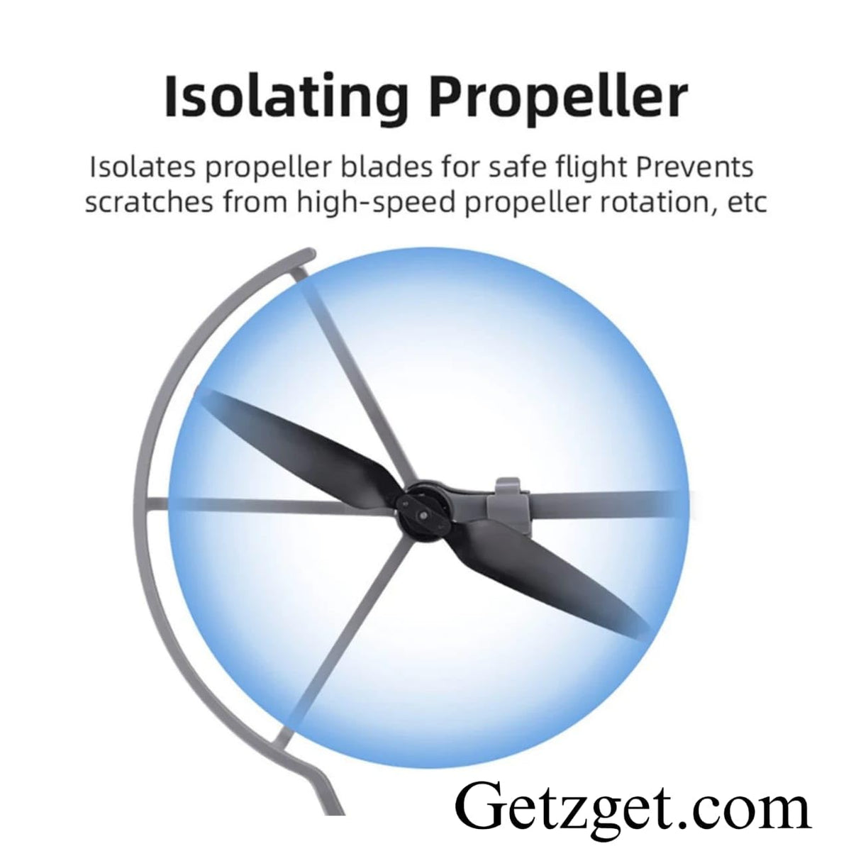 Lightweight Propeller Guard for DJI Air 3 / 3S (view 3)