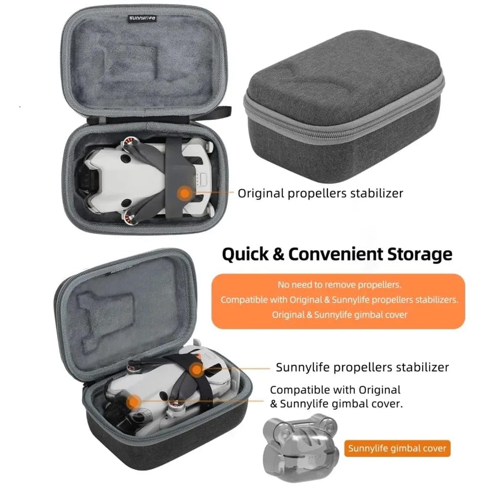 Sunnylife Compact Carrying Case for DJI Mini 4 Pro (view 3)