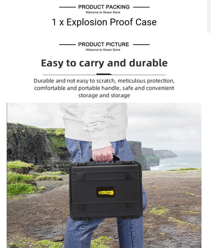Bag for DJI Avata & Accessories Super Hard Shell Waterproof Case Fit Goggles V2/ Goggles 2