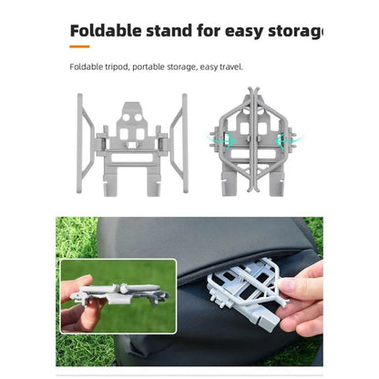 Height Extender For DJI Mini 3 pro Foldable Landing Gear Leg Hight Extension Accessories