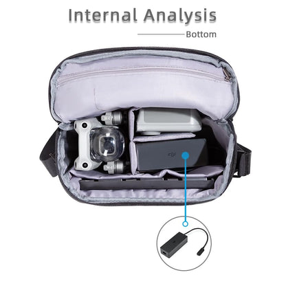 GetZget® Carrying case Bag for DJI Lito X1/ Neo 2/ Flip/mini 3/4/ 5 Pro/Mini 2/ Mini SE/Mavic Mini and Accessories Protective Travel Bag (Original Soft Bag)
